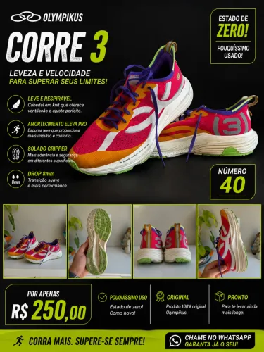 Olympikus corre 3