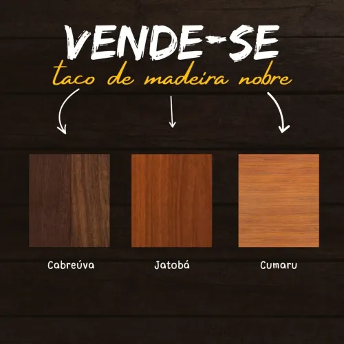 Piso ( piso de madeira - tipo taco)
