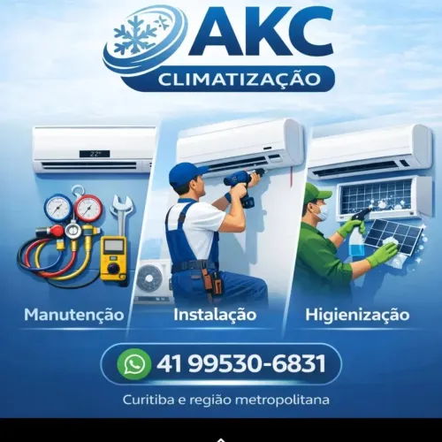 Manutenção, instalação e higienização de ar condicionado 