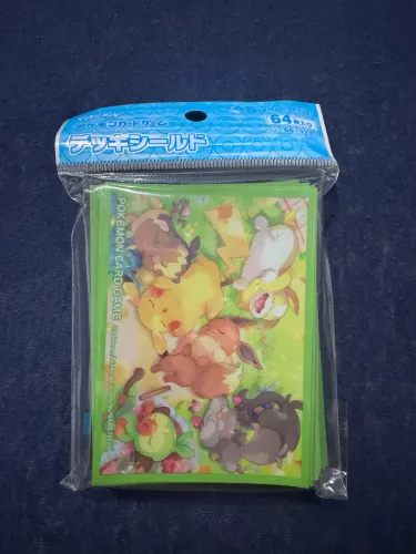 Sleeves / Protetores de Cartas Pokémon Center Japão - Sleeping Pokémon
