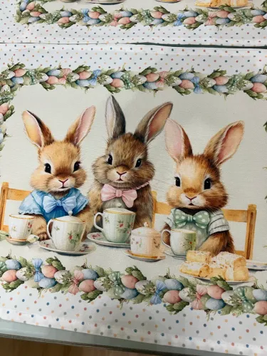 Jogo Americano Páscoa  4 lugares 