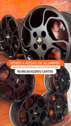 RODAS 14 DE ALUMÍNIO 
