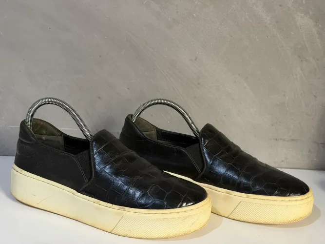 Tênis slip plataforma Schütz 37 Couro