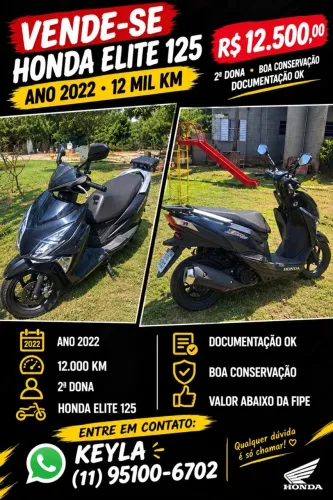 Honda Elite 125 2022