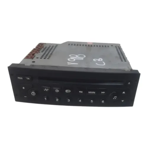 Rádio Tocador Cd Peugeot 206 207 Citroen C3 2003 A 2012
