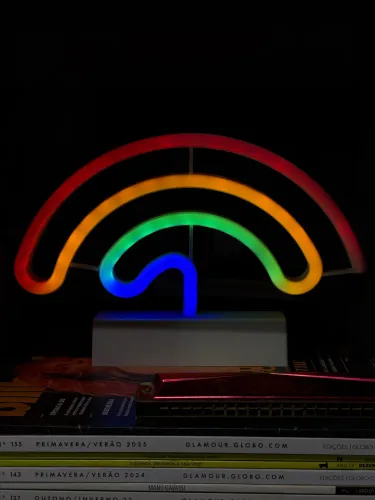 Abajur de Arco-íris 