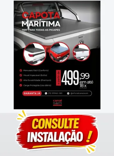 Capota Marítima Alta Qualidade Todos Os Carros À Partir 499,99 Instalada ou Não!