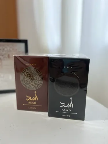 Pefume Árabe Asad Bourbon e Asa Elixir