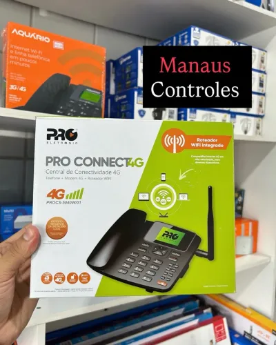 Telefone Rural ProEletronic com Roteador Wi-Fi 4G Promoção