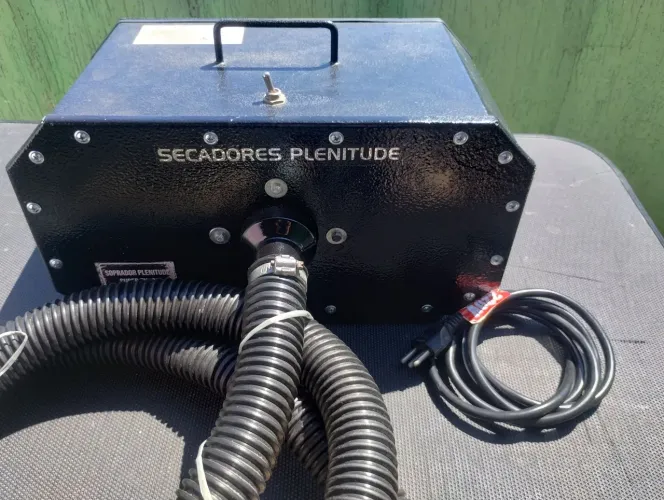 Secador + soprador para pet shop profissional.