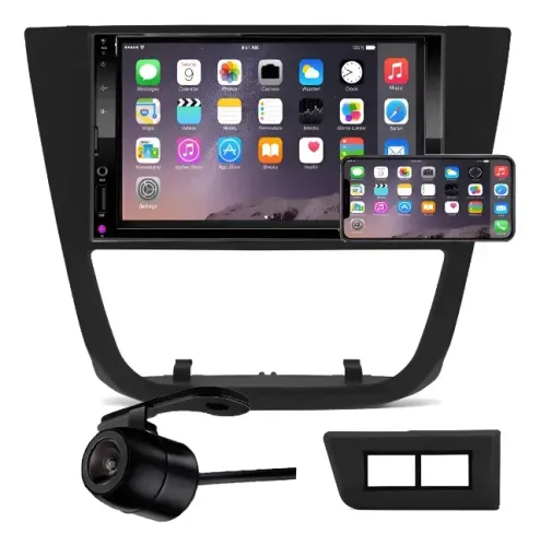 Rádio Multimídia Usb Bt Mp3 Câm Ré+espelhamento Vw Gol G5 10