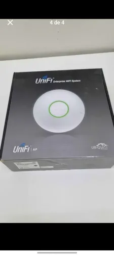 UniFi AP Completo na Caixa + Fonte PoE - R$ 200