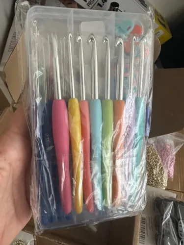 Kit Crochê Lanmax conjunto de artesanato completo