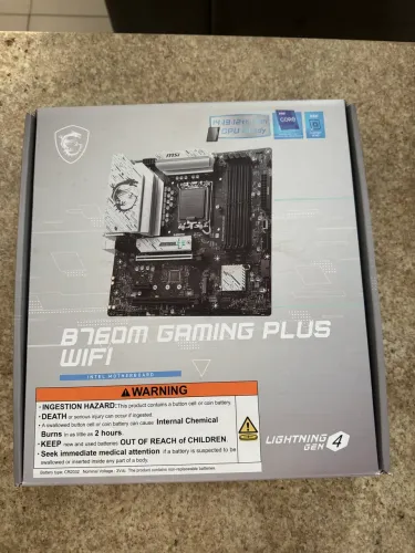 KIT UPGRADE I5 12400F + B760M Wi-Fi MSI