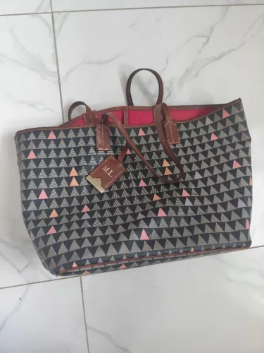 Bolsa Nina Triangle Preta Schutz
