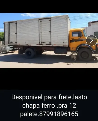 Caminhão toco bau e 3/4 grade baixa aberto  pra frete transporte em geral