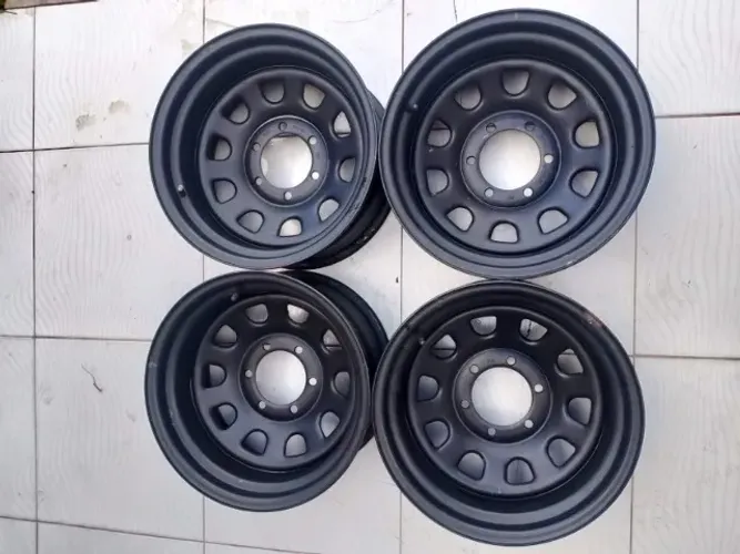 Roda Off Road Willtec aro 16 tala 8 Furação 6x139.7 Daytona Offset-25
