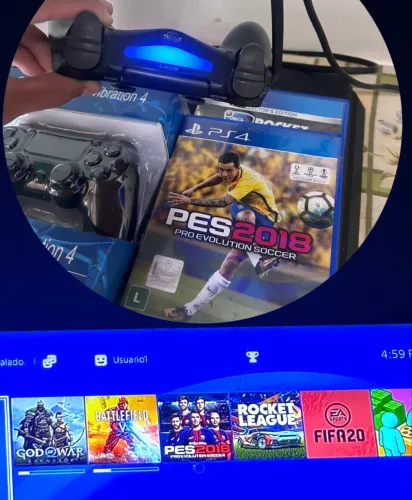 Ps4+2 terá+2 controles