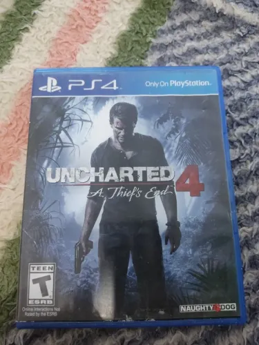 Uncharted 4 - Jogo Playstation 4 - PS4