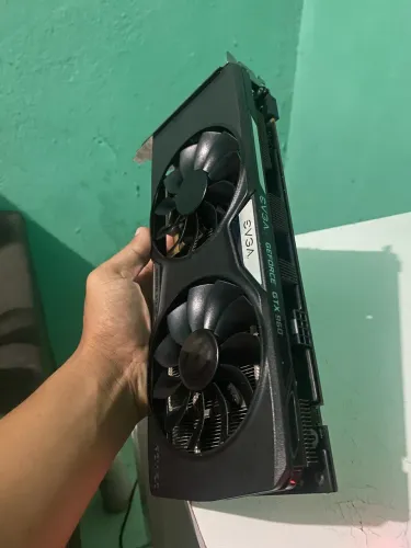 Placa de vídeo com artefato