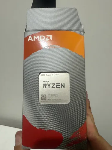 Processador AMD Ryzen 5 4600G - NOVO, NUNCA USADO