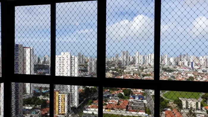 Apartamento vista mar com 3 dormitórios à venda, 91 m² por R$ 890.000 - Bairro dos Estados