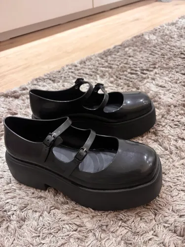 Melissa Mary Jane Platform Preta - Tamanho 37