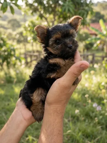 Temos lindos Filhotes de Yorkshire Terrier macho e fêmea 