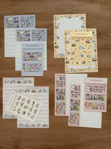 Pasta de papel de carta coleção importada Japão Snoopy Sanrio fantasma fofo kawaii