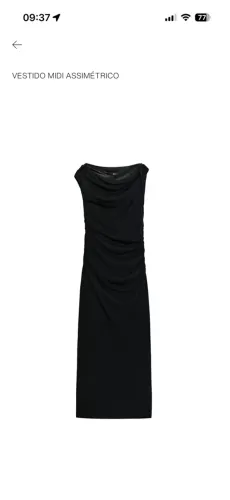 Vestido Zara Preto