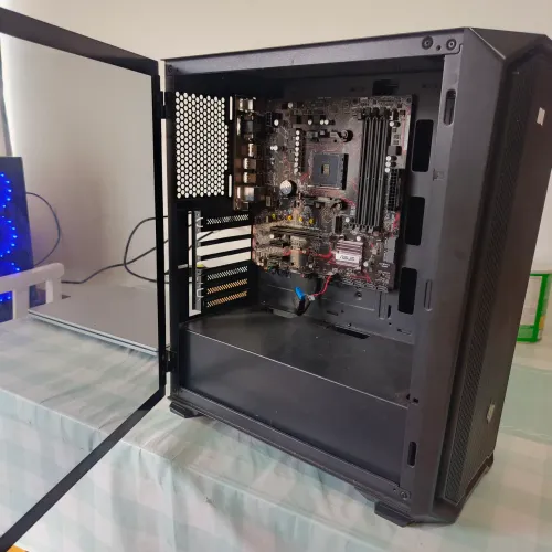 Gabinete+Fans+Placa Mãe Asus