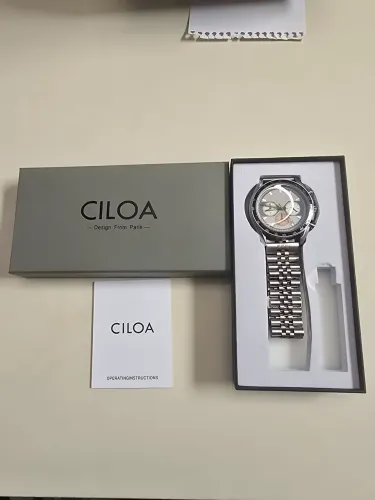 Relogio Ciloa Aco escovado