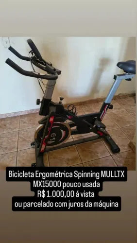 Bicicleta ergométrica spinning