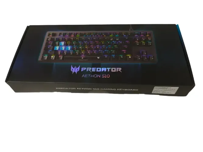 Teclado Mecânico Acer Predator Aethon 510 TKL 80% - Lacrado com Nota fiscal e Garantia 