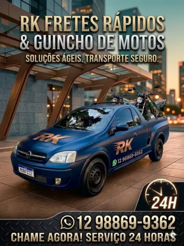 Fretes 24hs guincho de motos 