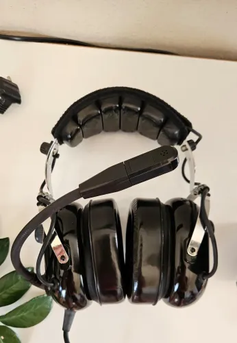 Fone aviação com bag
