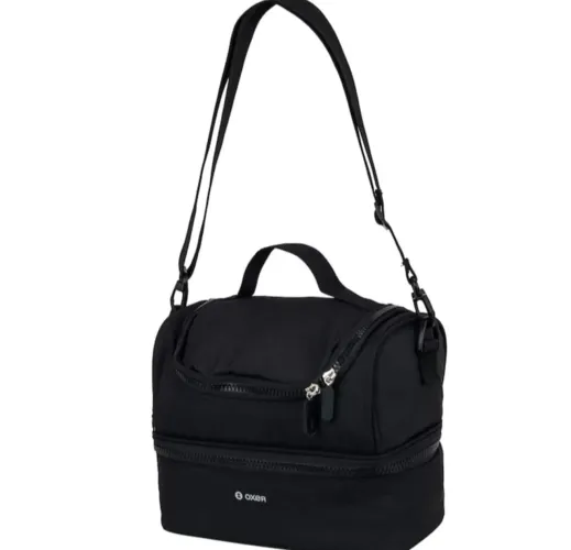 Bolsa térmica dois compartimentos (preta)