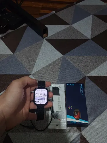 smartwatch colmi p81 preto