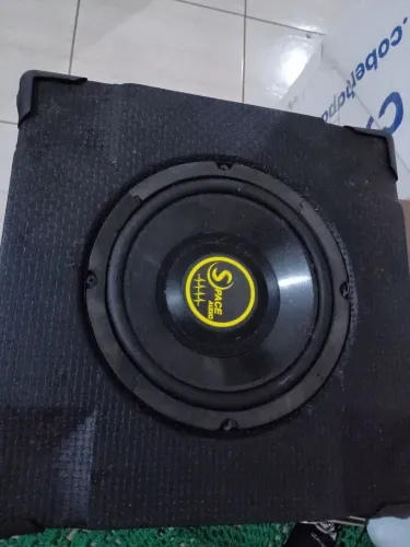 Caixa de som 8 polegadas slin