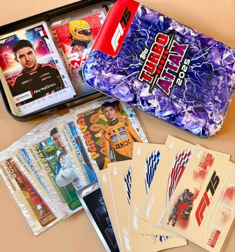 Lote Cards Topps Fórmula 1 Turbo Attax 2025