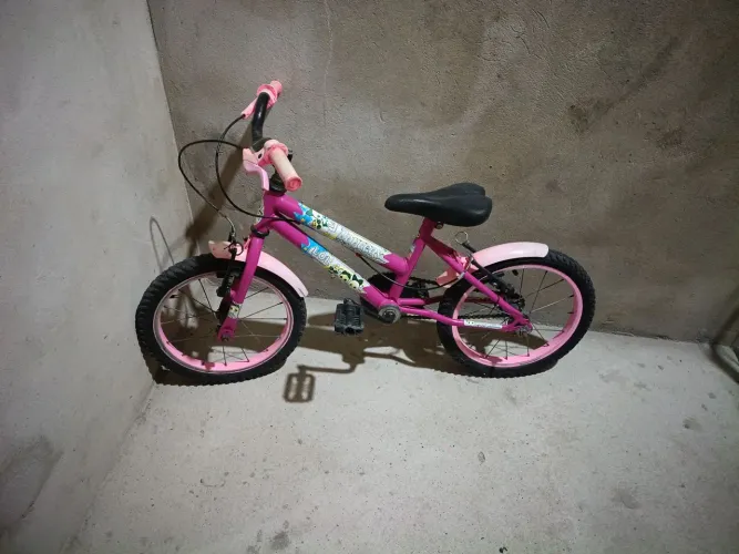 Bicicleta infantil menina aro16