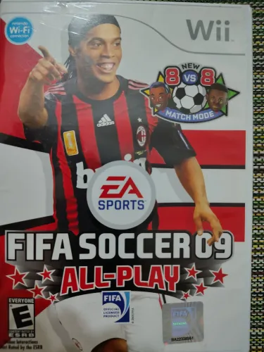 FIFA SOCCER 09 ALL PLAY- JOGO WII