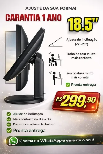 Monitor 19 com Regulagem de altura