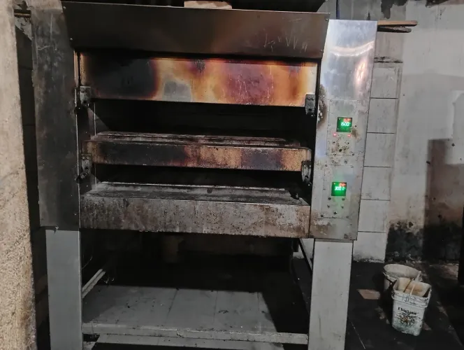 Forno elétrico de padaria
