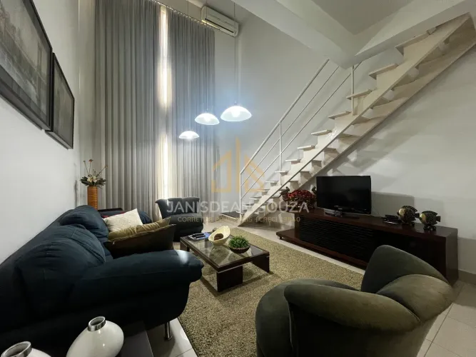 Loft Gyn - Loft Duplex Mobiliado para Aluguel | Frente ao Parque Flamboyant | Vista Defini