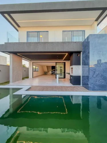 Casa em Condomínio para Venda em Eusébio, Cidade Alpha, 4 dormitórios, 4 suítes, 4 banheir
