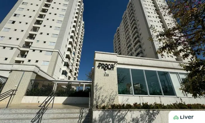 Apartamento Par Aluguel| 2 Quartos (1 Suíte) | Andar Alto | Armários Planejados | Res Praç