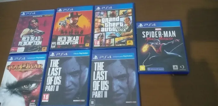 JOGOS DE PS4 