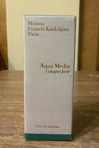 perfume maison francis kurkdjian aqua media cologne forte 35ml lacrado 100% original 