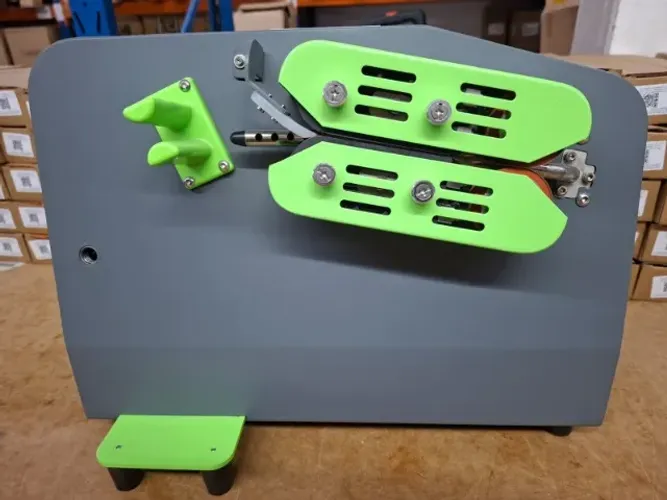 Maquina enchimento de plastico bolha
